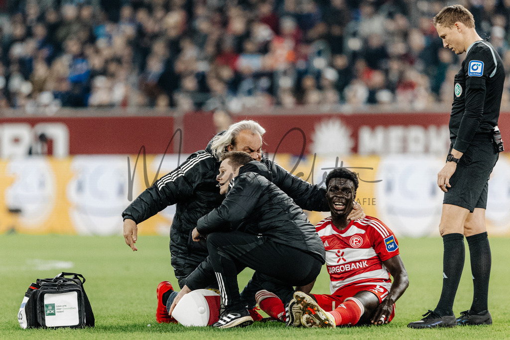 2. Bundesliga, Saison 2023/24, 25. Spieltag: Fortuna Düsseldorf - Hamburger SV | Düsseldorf, 08.03.2024: 2. Bundesliga, 25. Spieltag, Fortuna Düsseldorf gegen Hamburger SV in der Merkur Spiel-Arena in Düsseldorf. Foto: sportfotografie.ms | Markus Paletta - Realisiert mit Pictrs.com