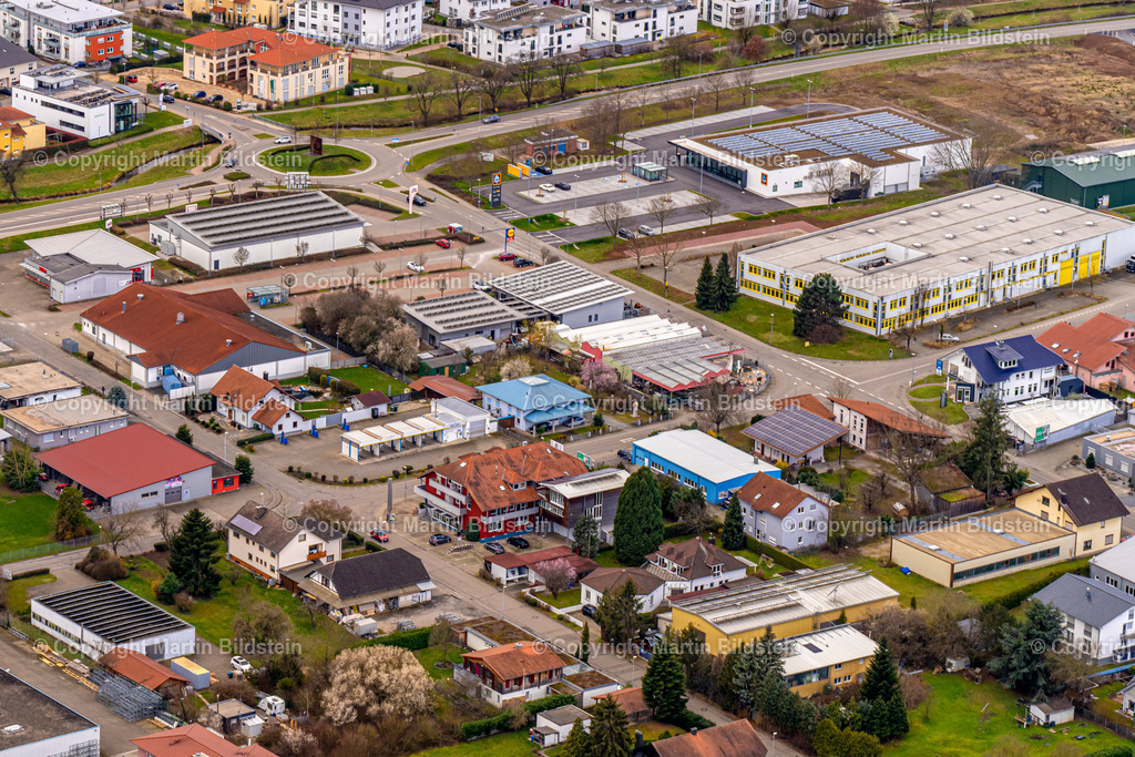 Ettenheim-1-12-03-23-1-6 | Bilder Fotos Luftbilder Luftaufnahmen Deutschland Süden Westen Schwarzwald Baden Württemberg  