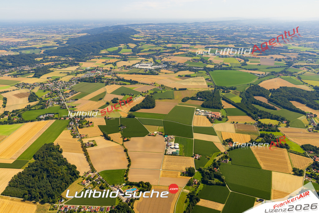 Schrägluftbild  Ostkilver  Rödinghausen - Das Luftbild wurde 2025 vom UL-Flugzeug heraus erstellt (ohne Drohne- keine Drohnenaufnahme ) - Hochauflösende Luftaufnahme -Nicht vergleichbar mit Google Maps oder Satelittenbilder- Die Geschenkidee !Mit Lizenz und Bildrechte bestellbar