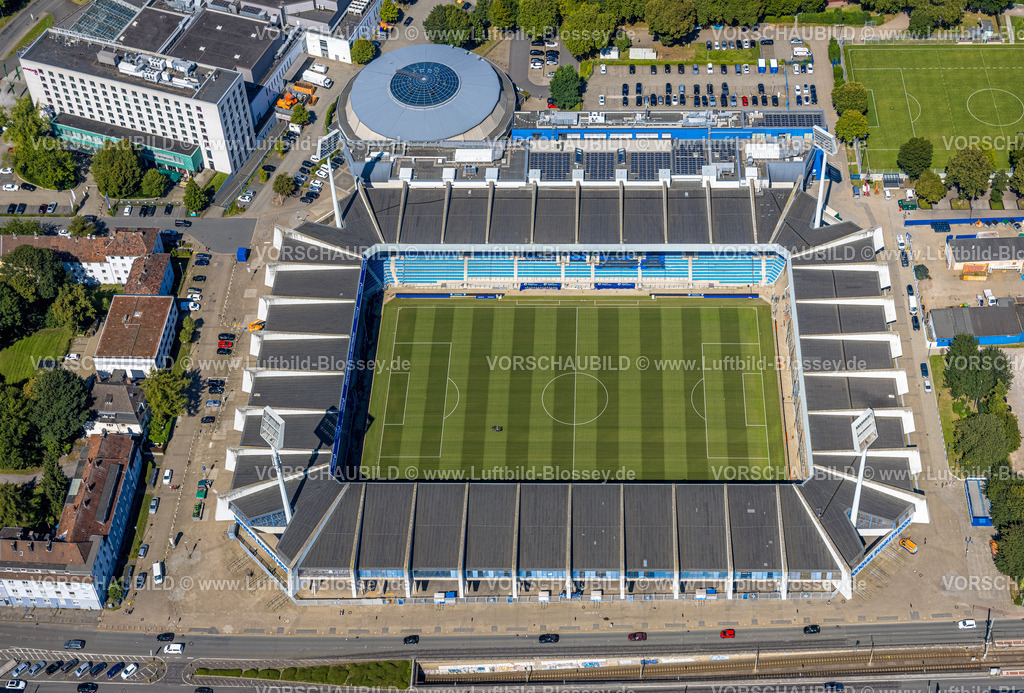 Bochum240816480 | Vonovia Ruhrstadion, Bundesligastadion des VFL Bochum 1848, Stadion an der Castroper Straße, Grumme, Bochum, Ruhrgebiet, Nordrhein-Westfalen, Deutschland