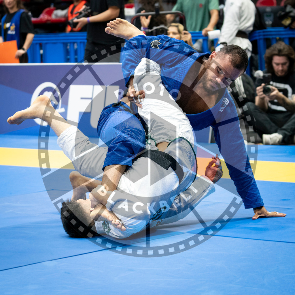 20240126PBB0042 | Fighters compete during the Brazilian Jiu-Jitsu European Championship of the IBJJF in Paris, France, on January 26, 2024.