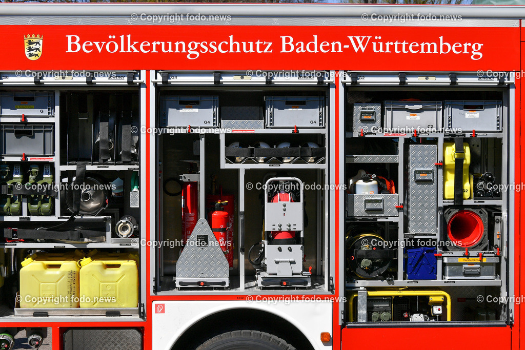 Deutschland_ Baden-Wuerttemberg_ Stuttgart_ 08.04.2025-17 | 08.04.2025, Deutschland, GER, Baden-Wuerttemberg, Stuttgart, im Bild Themenbild, Feuerwehr, Einsatzfahrzeug, technische Ausruestung, Bevoelkerungsschutz, Feature, Symbolbild
