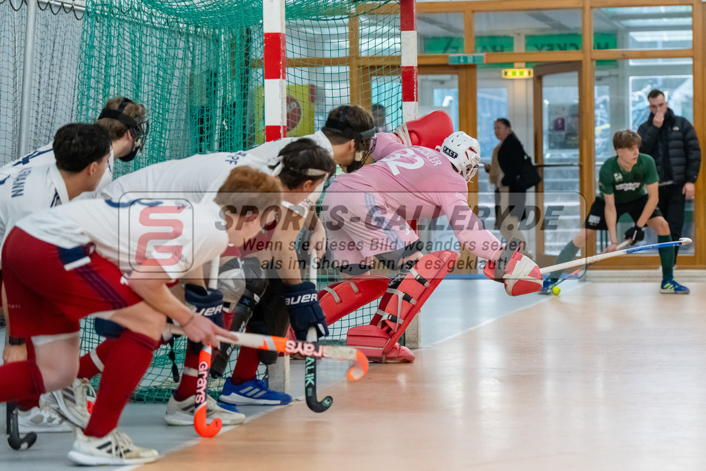 HK_20241208_109992 | 2. Bundesliga Halle Herren Club Raffelberg - Düsseldorfer HC am 8.12.2024 Raffelberg Halle, Duisburg ,