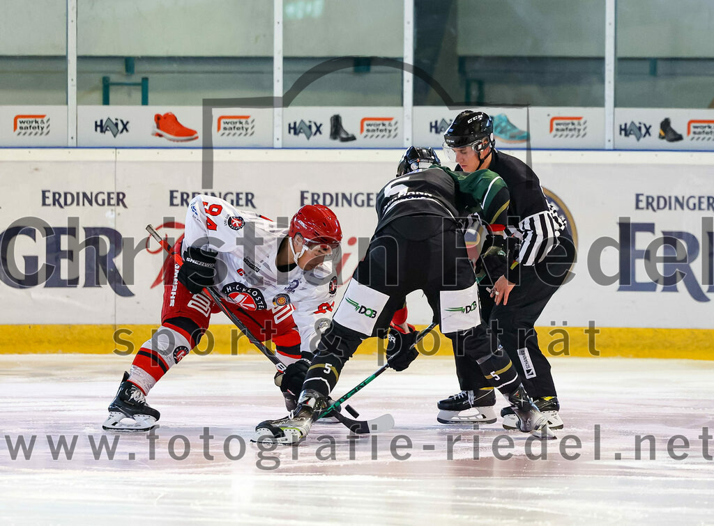 2022-09-25_025_TSV_Erding_gegen_EHC_Klostersee | Erding, Deutschland, 25.09.2022:
Eishockey, Bayernliga 2022 / 2023, Testspiel, TSV Erding gegen EHC Klostersee, Endergebnis: 8:2

Foto: Christian Riedel / fotografie-riedel.net