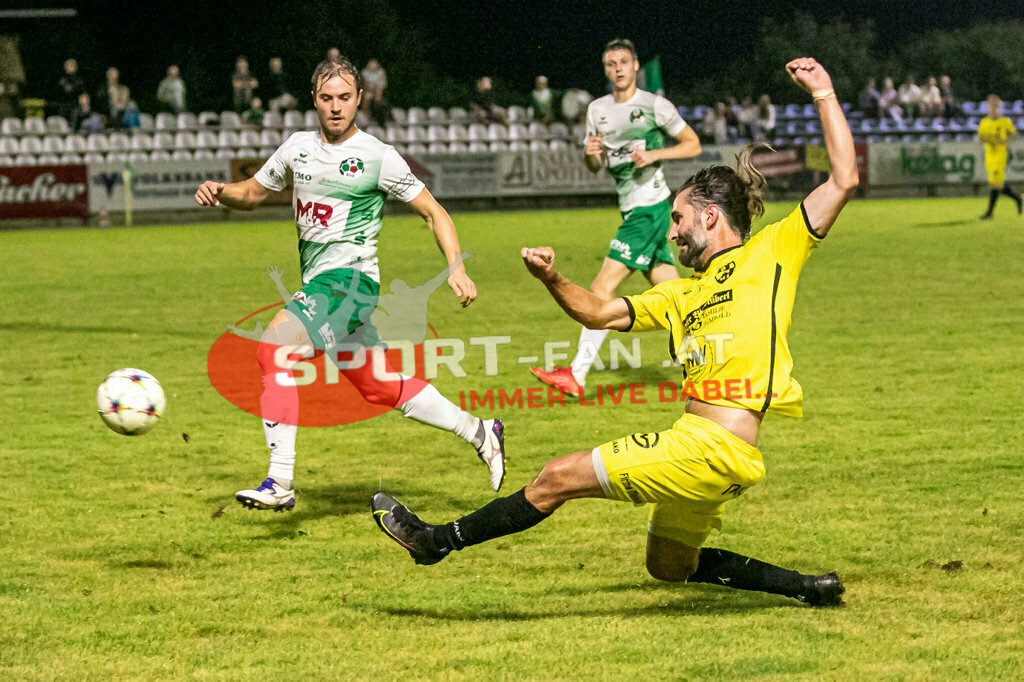 SV Feldkirchen - SC Launsdorf 2-1, Unterliga Ost | Marco Oraze (SC Launsdorf #9) SV Feldkirchen - SC Launsdorf 2-1 am 23.08.2023 in Feldkirchen
(Modehaus NIMO Arena), Austria, (Photo by Ernst Krawagner sport-fan.at) - Realisiert mit Pictrs.com