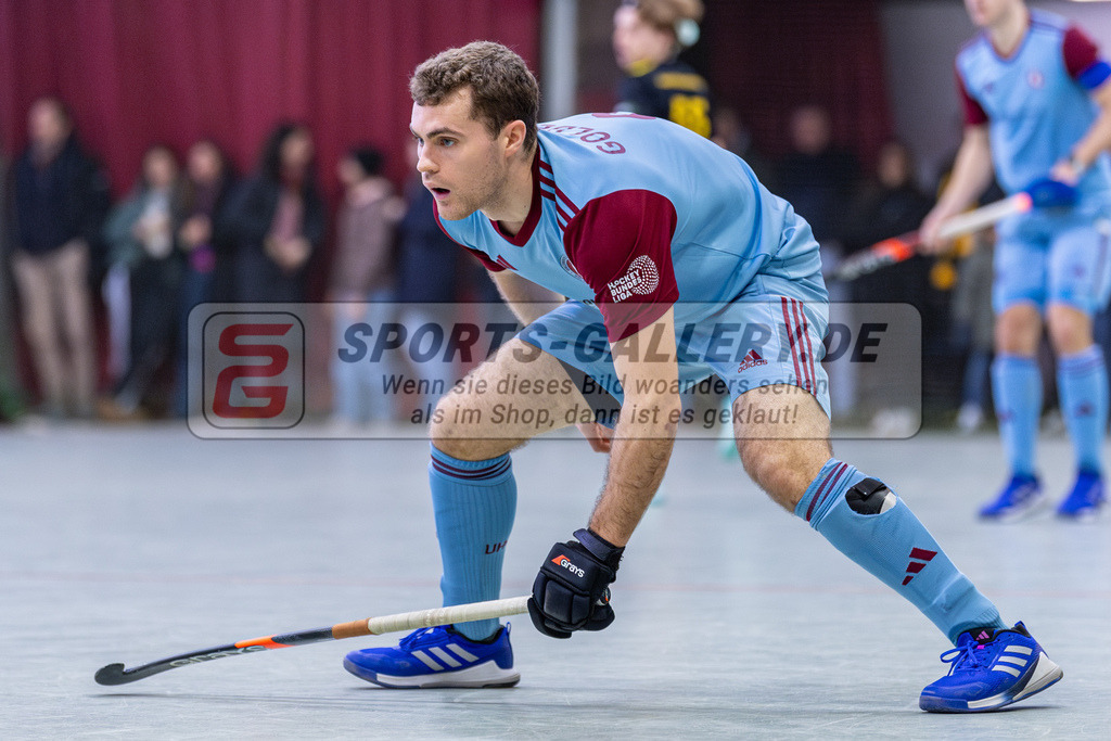 SM_2025-01-12_mD5_-37 | 1.Bundesliga Hallenhockey  (M) UHC - HTHC / 12:13 (4:5)