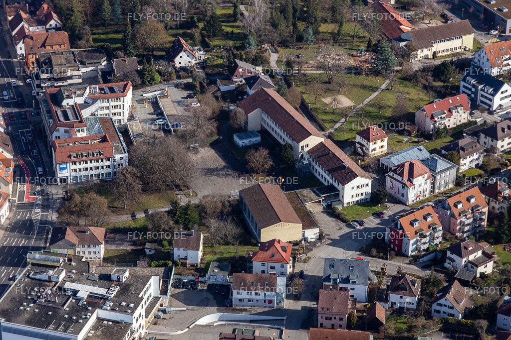 Albert-Schweitzer-Schule | Luftbild: Albert-Schweitzer-Schule in Herrenberg im Bundesland Baden-Württemberg in Deutschland. Foto: IMG_125204.jpg vom 20.02.2021 durch ©2025 Werner Riehm fly-foto.de/copyright - Realisiert mit Pictrs.com