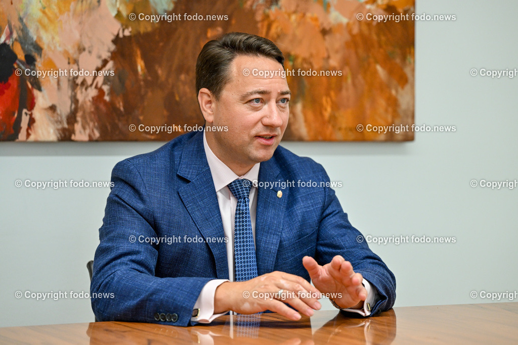 LH-Stv. Manfred Haimbuchner (FP)_ 16.08.2023-6 | 16.08.2023, Landhaus Linz, AUT, LH-Stv. Manfred Haimbuchner (FP), im Bild LH-Stv. Manfred Haimbuchner (FP)