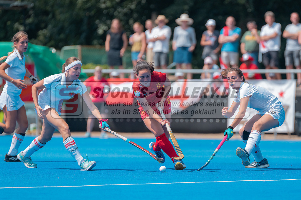 HK_20230710_2-32 | Euro Hockey WU18 Spain - Austria Championship Girls &amp; Boys am 10.7.2023 CHTC , Krefeld ,