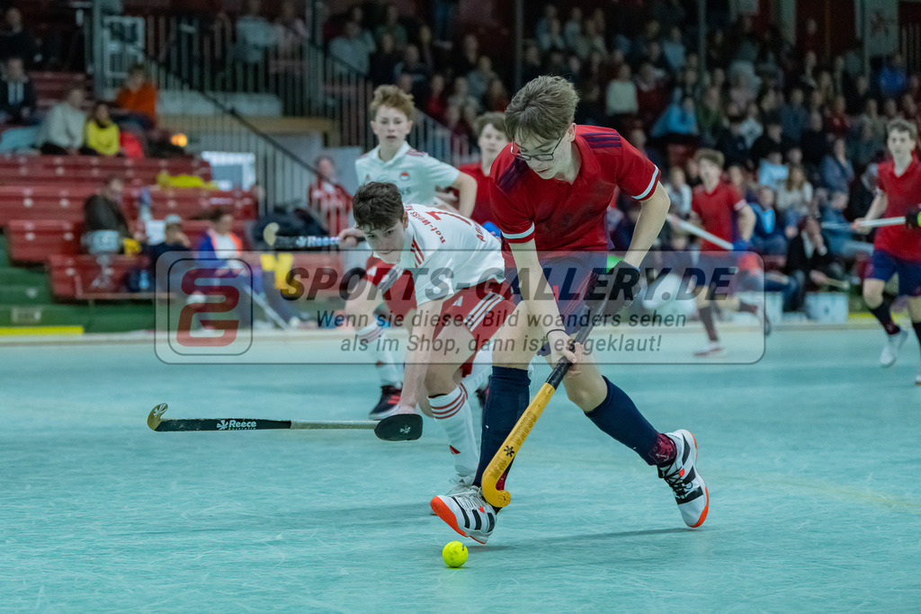 HK_20240225_108569 | Spiel um Platz 5 Deutsche Meisterschaft MU14 am 25.2.2024 Halle RW Köln, Köln ,