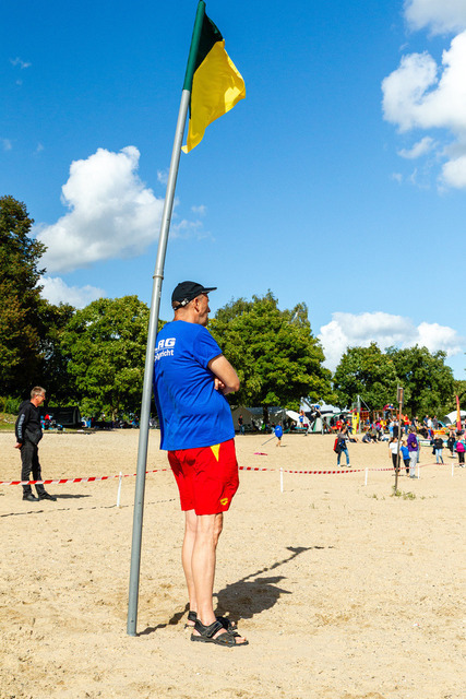 DLRG, Rettungssport, Beach- & Oceanevents, Landesmeisterschaften Freiwasser Rettungssport NRW 2025 14.09.2025 | Kalkar-Wissel, Deutschland - September, 14: Landesmeisterschaften Freiwasser Rettungssport NRW 2025 (Foto: Benedikt Lang (DLRG)) - Realisiert mit Pictrs.com