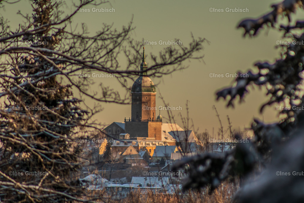 St. Annen Kirche im Winter | Lila Lubbenbomm - Artwork by Ines Grubisch - Realisiert mit Pictrs.com