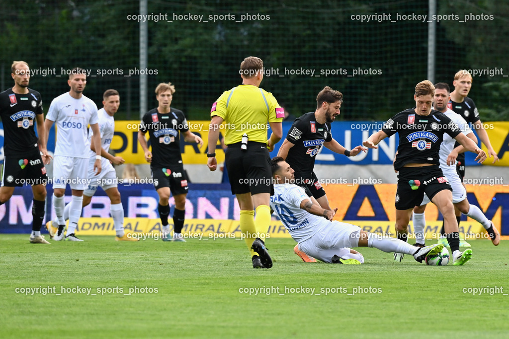 SAK vs. SK Sturm 22.7.2023 | #10 Yosifov Svetlozar Angelov, #10 Otari Kiteishvili, #8 Alexander Prass