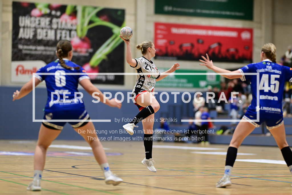 Handball I Frauen I Saison 2025-2026 I Regionalliga I 5. Spieltag I HSG Stade-Fredenbeck - TuS Jahn Hollenstedt I 11125 | Der Sportfotograf. - Realisiert mit Pictrs.com