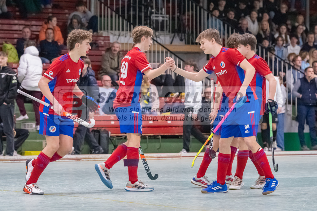 HK_20230304_105812 | Deutsche Meisterschaft MU16 Zehlend. Wespen - Mannheimer HC am 4.3.2023 RWK, Köln ,