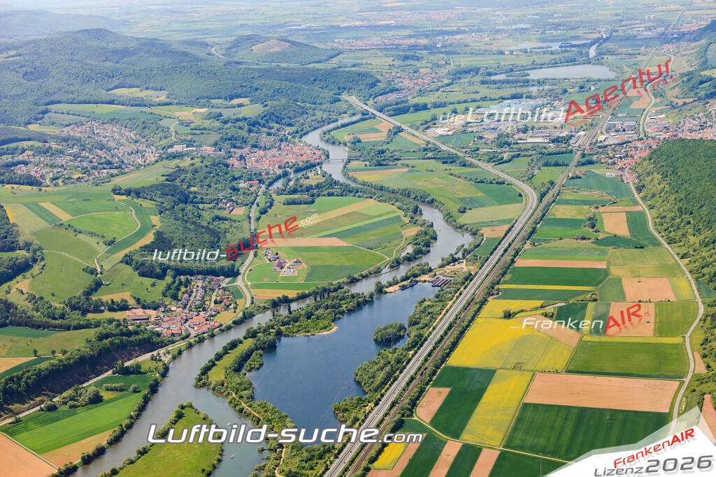 Luftbild von  Oberhaid - Luftaufnahme wurde 2015 von https://frankenair.de mittels Flugzeug (keine Drohne) erstellt - die Geschenkidee