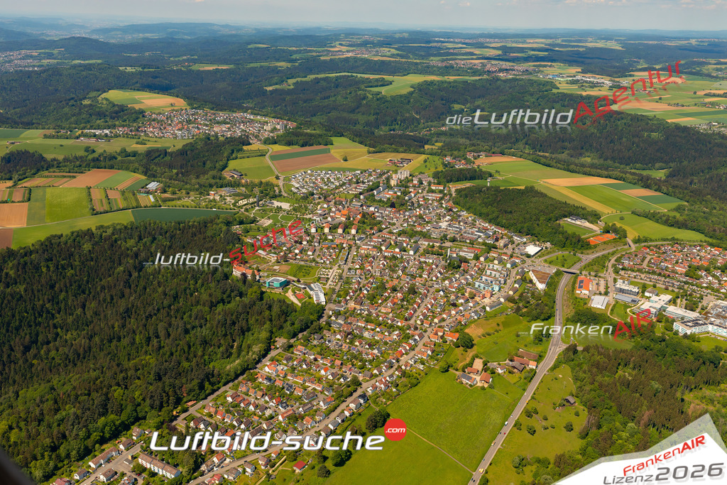 Das Luftbild zeigt : Wetzgau Schwäbisch Gmünd - Die Luftaufnahme wurde 2024 vom UL-Flugzeug aus erstellt ( keine Drohne ) - Hochauflösende Luftaufnahme - Für grossformatige Ausdrucke geeignet. Die Geschenkidee !Mit Lizenz und Bildrechte bestellbar