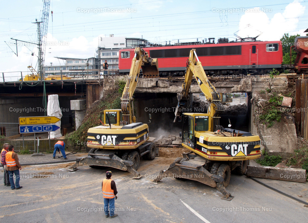 BAHN | Unterführung Wormser Straße, Mittwochsserie, ,, Bild: Thomas Neu