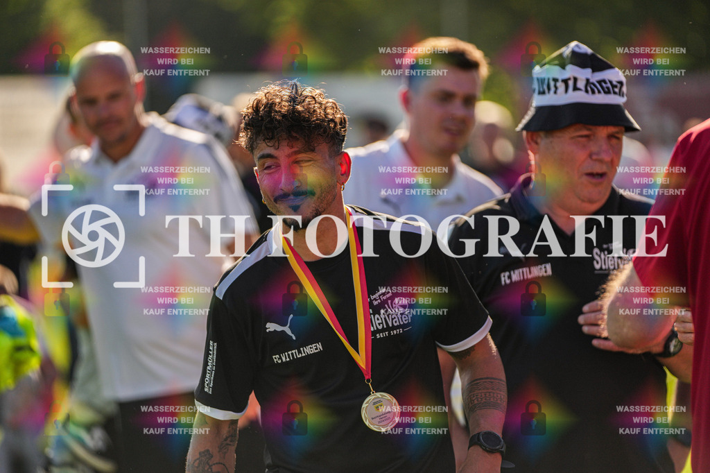 GER, FC Zell - FC Wittlingen, Fussball, Rothaus Bezirkpokal, Finale, Saison 2024/2025, 29.05.2025 | GER, FC Zell - FC Wittlingen, Fussball, Rothaus Bezirkpokal, Finale, Saison 2024/2025, 29.05.2025Foto: TH Fotografie/Alessio Bosco