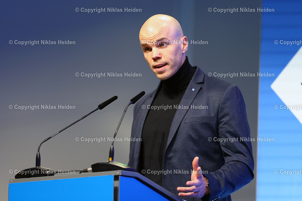 NH_HamburgerSV_Mitgliederversammlung_18022026 | Henrik Köncke (Präsident, Hamburger SV e.V.)News I Hamburger SV I Mitgliederversammlung für das Geschäftsjahr 2024/25 I 18.02.2026 I HSV-Zentrum am Volkspark