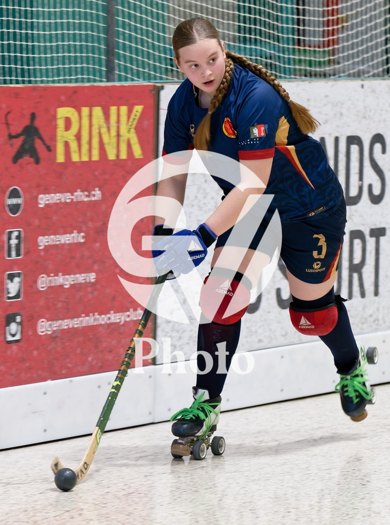 U15  - Geneve RHC v Pully RHC  |  during the U15  match between Geneve RHC and Pully RHC  at Centre sportif de la queue d'arve in Geneve, Switzerland
