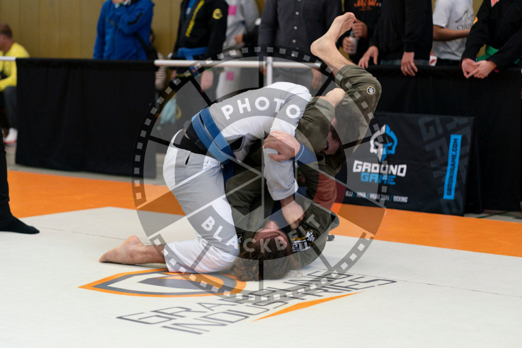 20240915PBB1096 | Athletes compete during the Grappling Industries’ grappling and Brazilian jiu-jitsu competition in Berlin, on September 15, 2024.