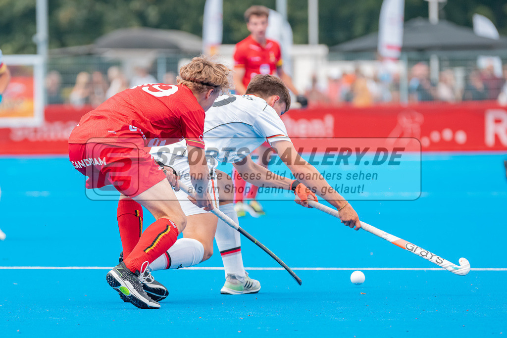 HK_20230716_102900 | Euro Hockey MU18 Boys Finale Belgium vs Germany Championship Girls & Boys am 16.7.2023 CHTC , Krefeld ,