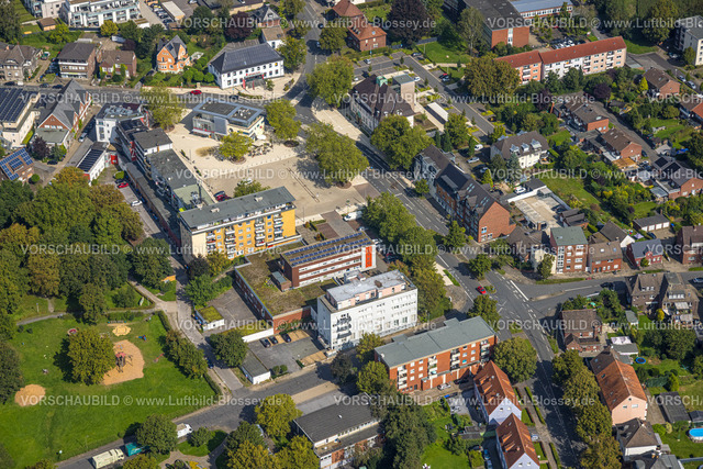 Hamm230900034 | Luftbild, Heessener Markt, Amtsstraße, Stadtbezirk Heessen, Hamm, Ruhrgebiet, Nordrhein-Westfalen, Deutschland