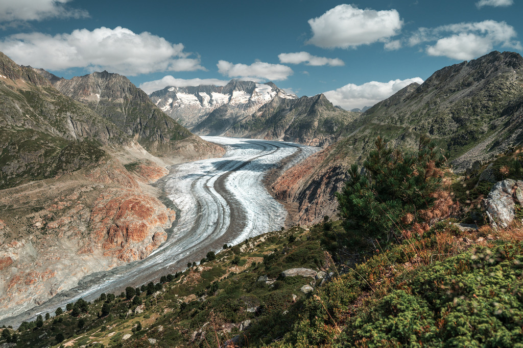 Aletschgletscher 1 | Sommer in der Bettmeralp - Realisiert mit Pictrs.com