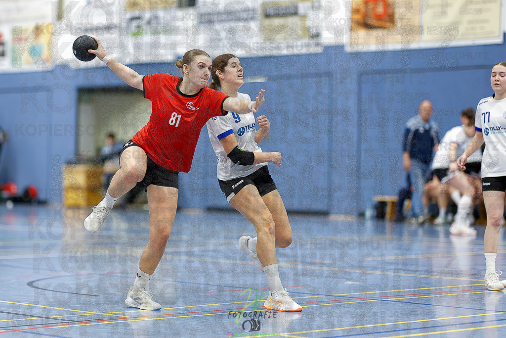 Frauen 2. Bezirksklasse; SG Rechtenbach - HSG Linden II | Frauen 2. Bezirksklasse; SG Rechtenbach - HSG Linden II am 16.11.2025 in Rechtenbach (Sporthalle Rechtenbach)Photo © 2025 - Jörg Heinrich - Realisiert mit Pictrs.com