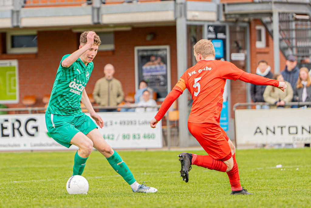 Fußball I Herren I Saison 2025-2026 I Kreisliga VEC I 23. Spieltag I SV GW Brockdorf II - VFL Oythe II I 04462 | jns.sportfotos - Realisiert mit Pictrs.com
