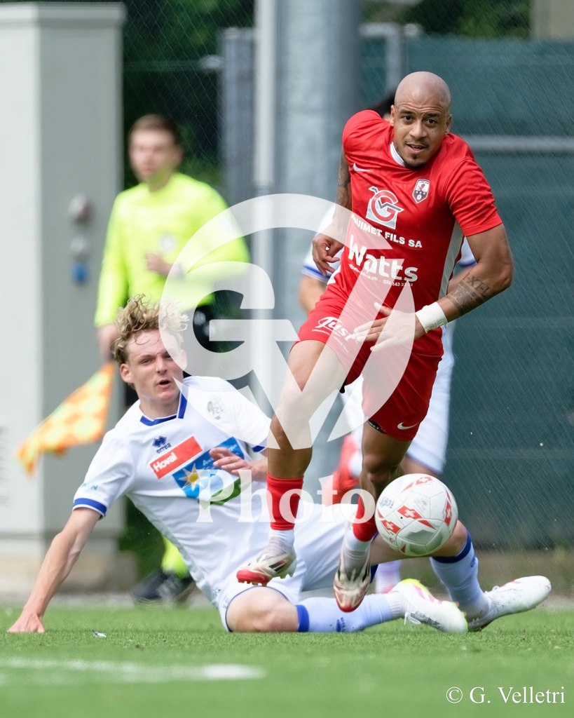 Promotion League - FC Grand-Saconnex v FC Luzern U-21 | during the Promotion League game between FC Grand-Saconnex and FC Luzern U-21 at Stade du Blanché in Grand-Saconnex, Switzerland