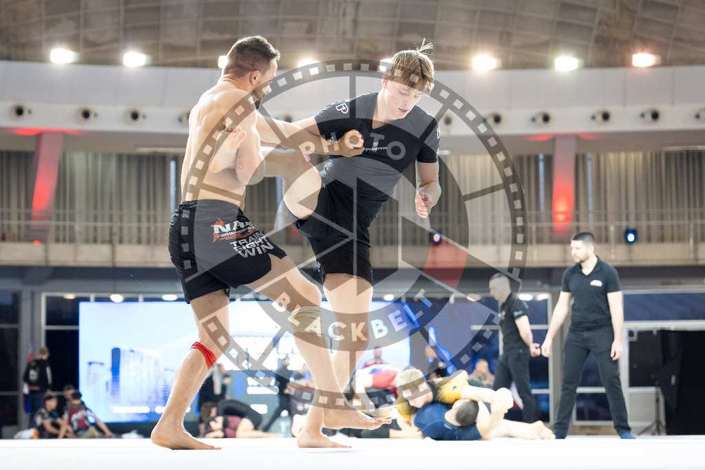20260214PBB0981 | Fighters compete during the ADCC European Trials  competition day 1 in Belgrade, Serbia, on February 14, 2026.