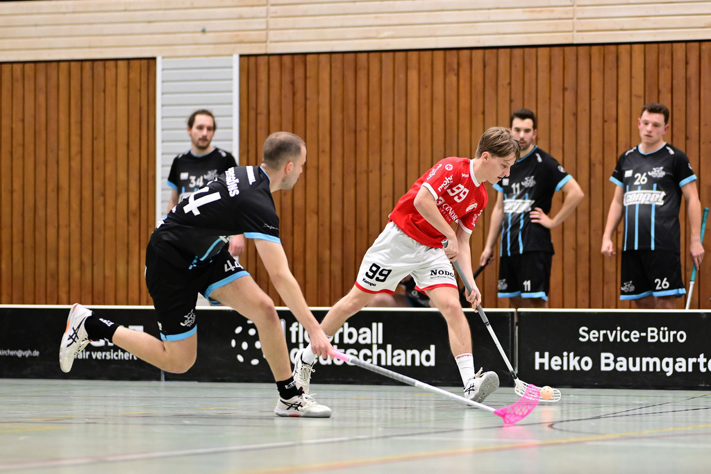 Floorball I Herren I Saison 2024-2025 I 2. FBL Herren Nord-West I 9. Spieltag I MTV Mittelnkirchen - TSV Tollwut Ebersgöns | Der Sportfotograf. - Realisiert mit Pictrs.com