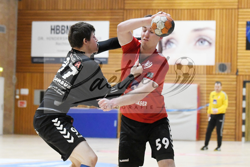 20200125_HSGHGJ_0039 | Handball, Herren:   beim Spiel der Landesliga zwischen HSG Osnabrück vs. HG Jever/Schortens am 25.01.2020 in der OSC-Halle in Osnabrück, Deutschland.(Foto von Nico Paetzel) - Realisiert mit Pictrs.com