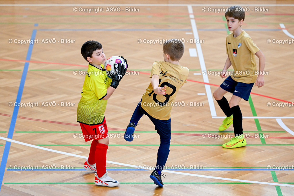 ASVÖ_ Fussballturnier SV Gallneukirchen_ 09.02.2025-137 | 09.02.2025, Gallneukirchen, AUT, ASVÖ, Fussball Nachwuchs Hallenturnier 2025, SV Gallneukirchen im Bild Teilnehmer U 9©Harald Dostal / fodo.media - Realisiert mit Pictrs.com