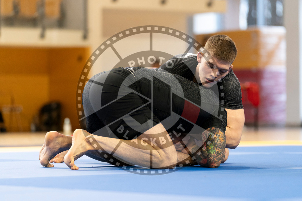 20240316PBB1334 | Athletes compete during the ADCC Eastern European Open grappling Competition in Poznan, Poland, on March 16, 2024.