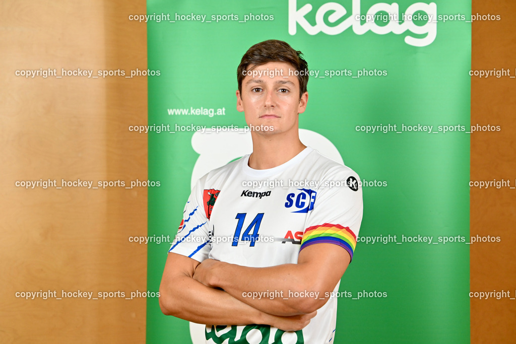 SC Ferlach Media Day | #14 Rath Mathias, SC Ferlach Media Day, SC Ferlach Media Day am 19.08.2024 in Ferlach (Ballspielhalle Ferlach), Austria, (Photo by Bernd Stefan)
