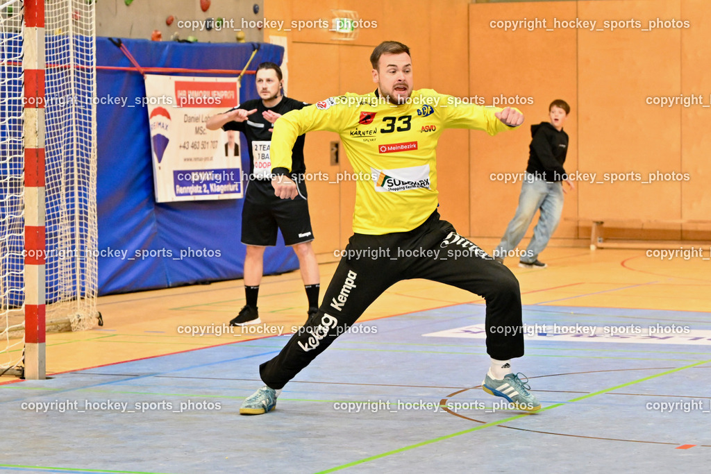 SC Ferlach vs. Schwaz Tirol Handball | #33 STRIEBNIG Florian SC Ferlach, SC Ferlach vs. Schwaz Tirol Handball, SC Ferlach vs. Schwaz Tirol Handball am 12.10.2024 in Ferlach (Ballspielhalle Ferlach), Austria, (Photo by Bernd Stefan)