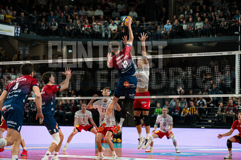 Volleyball I Herren I Saison 2025/2026 I Bundesliga I 8. Spieltag I SVG Lüneburg - SV Warnemünde | CONTRAST ZERØ MEDIA - Realisiert mit Pictrs.com