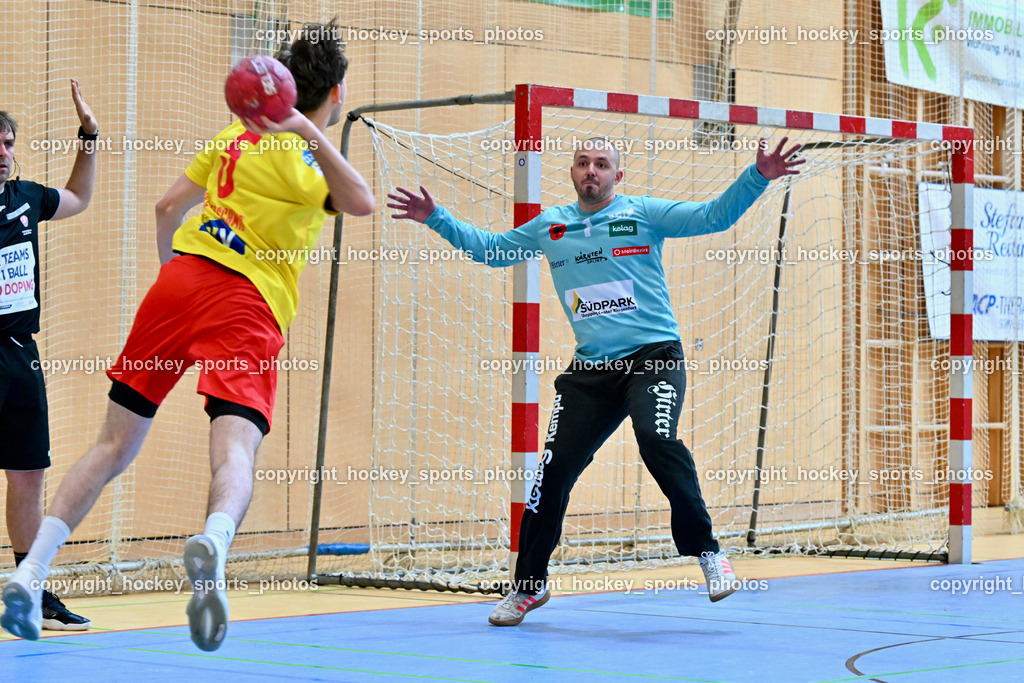 SC Ferlach vs. UHK Krems | #2 HELLERSCHMID Fabian UHK KREMS, #1 DOBAJ Gasper SC Ferlach, SC Ferlach vs. UHK Krems, SC Ferlach vs. UHK Krems am 02.05.2026 in Ferlach (Ballspielhalle Ferlach), Austria, (Photo by Bernd Stefan)
