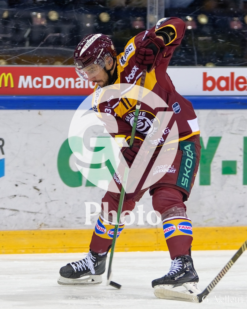 National League - Geneve Servette HC v HC Ajoie | during the National League game between Geneve Servette HC and HC Ajoie at Les Vernets in Geneva, Switzerland