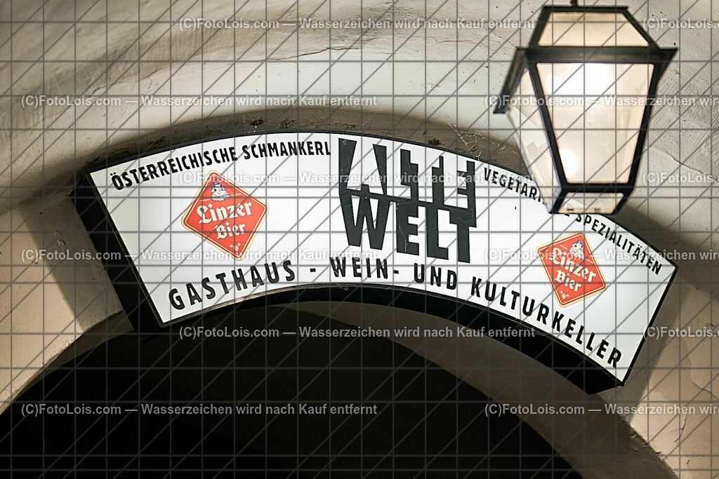 ALP9098_Linz_Donau_alte Welt | (C)FotoLois.com, Alois Spandl, Linz an der Donau am Abend, Fr 13. Oktober 2023.