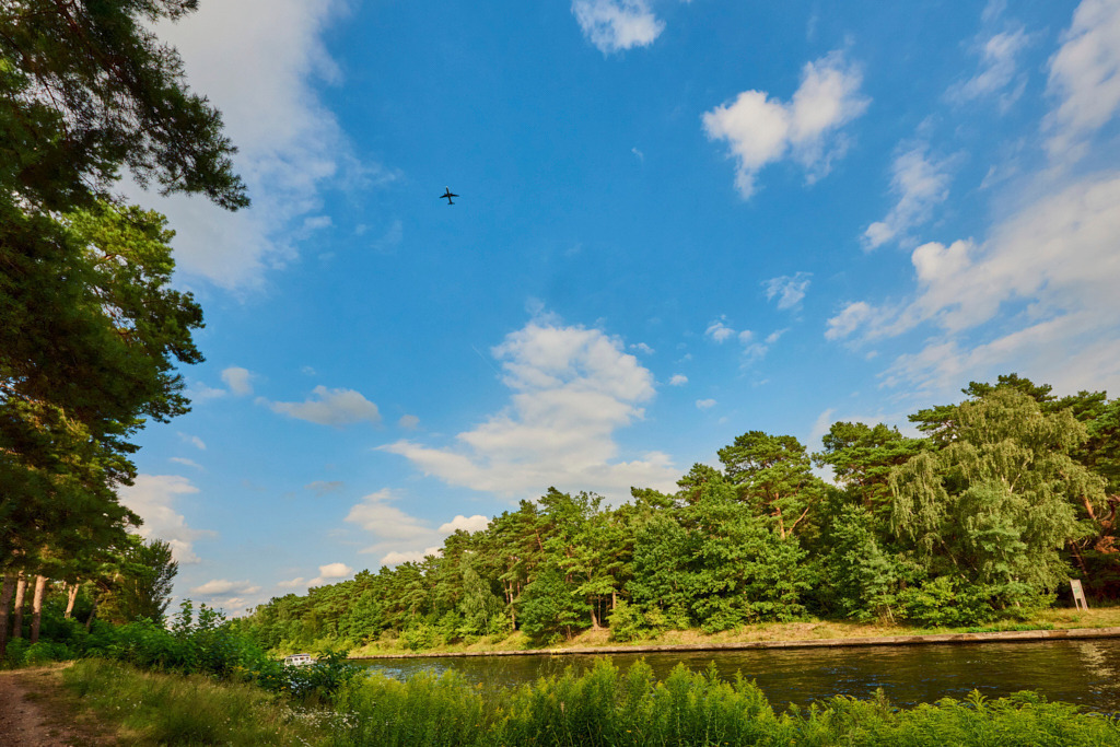 An der Mündung vom Gosener Kanal in den Seddinsee | Fotos als Raumschmuck - Realisiert mit Pictrs.com