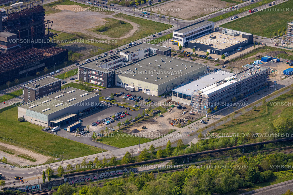 Dortmund220500540PhoenixWest | Luftbild von PHOENIX West , ehemaliges Stahlwerk Phoenix, ZfP – Zentrum für Produktionstechnologie Dortmund , MST: MST.factory dortmund,  Hörde, Dortmund, Ruhrgebiet, Nordrhein-Westfalen, Deutschland 