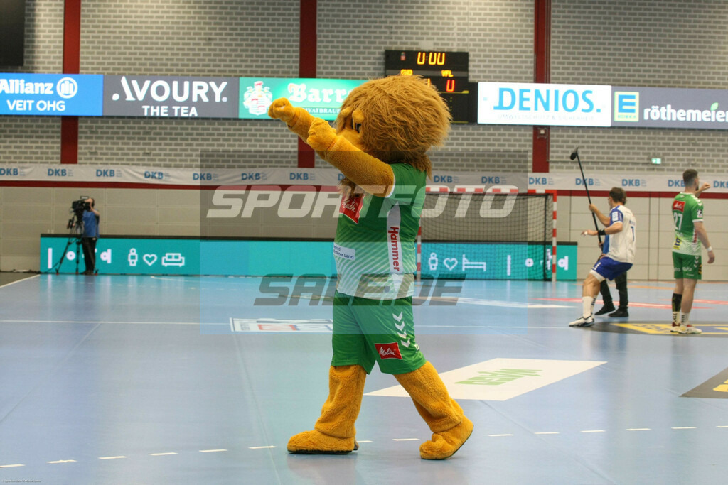 GWD Minden´- VFL Gummersbach | GWD Maskottchen - © Sportfoto-Sale (MK) - Realisiert mit Pictrs.com