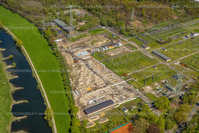 Hattingen230406770 | Luftbild, Umspannwerk Hattingen, Winz, Hattingen, Ruhrgebiet, Nordrhein-Westfalen, Deutschland