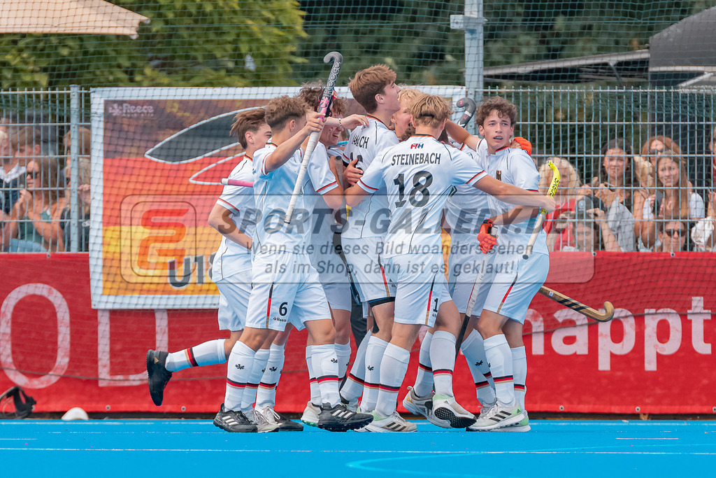 HK_20230716_102907 | Euro Hockey MU18 Boys Finale Belgium vs Germany Championship Girls &amp; Boys am 16.7.2023 CHTC , Krefeld ,