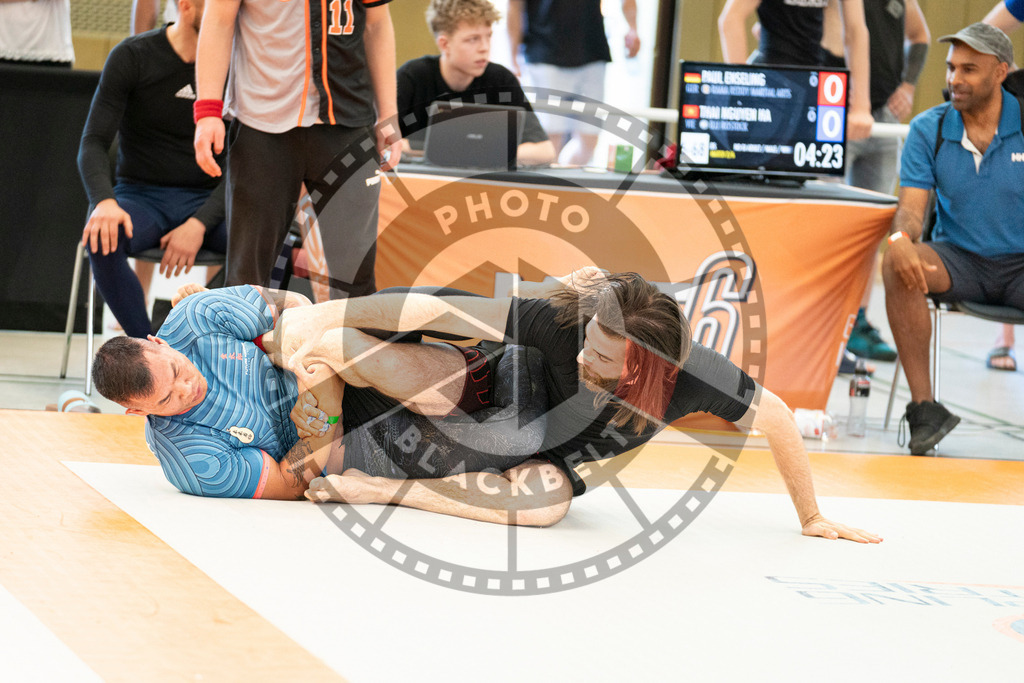 20230624PBB_2670 | Athletes compete during the Grappling Industries BJJ Competition in the Siemensstadt sport club in Berlin, Germany, on June 24, 2023.