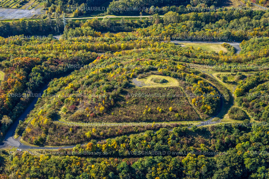 Hamm241007466 | Luftbild, grüne Bergehalde Kissinger Höhe, Wanderweg, Stadtbezirk Pelkum, Hamm, Ruhrgebiet, Nordrhein-Westfalen, Deutschland